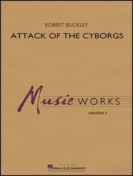 Attack of the Cyborgs Concert Band sheet music cover Thumbnail